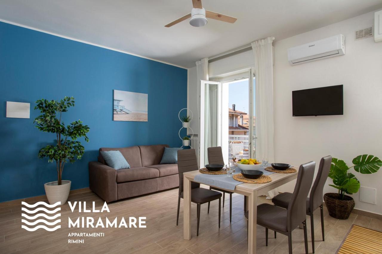 Appartamenti Villa Miramare Rimini Eksteriør billede